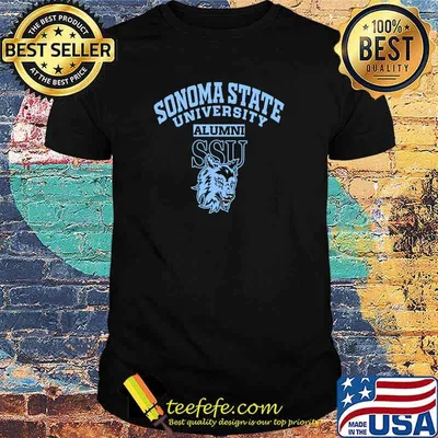 Sonoma State University Alumni Ssu Logo Shirt