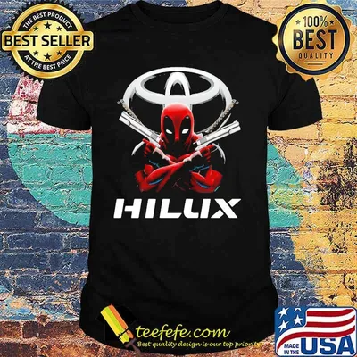 Spider Man With Logo Toyota Hilux Shirt