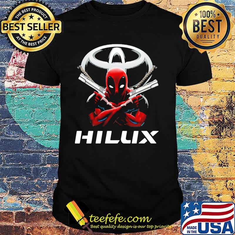 Spider Man With Logo Toyota Hilux Shirt