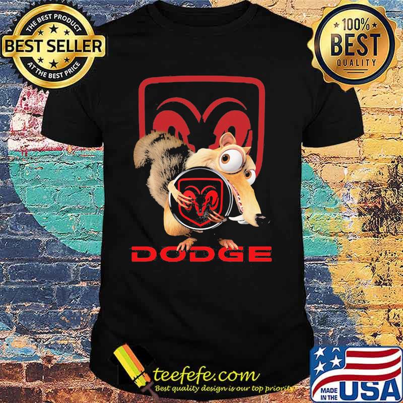 Squirrel Nuts With Logo Dodge Shirt