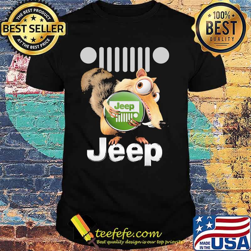Squirrel Nuts With Logo Jeep Shirt Squirrel Nuts With Logo Jeep Shirt
