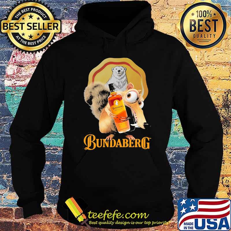 Squirrel Scrat With Logo Bundaberg Shirt Hoodie Squirrel Scrat With Logo Bundaberg Shirt Hoodie