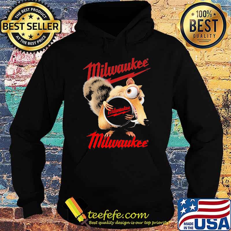 Squirrel W Nuts With Logo Milwaukee Shirt Hoodie Squirrel W Nuts With Logo Milwaukee Shirt Hoodie