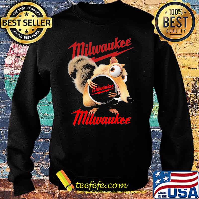 Squirrel W Nuts With Logo Milwaukee Shirt Sweater Squirrel W Nuts With Logo Milwaukee Shirt Sweater