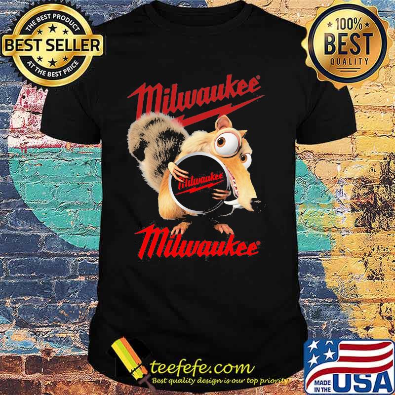 Squirrel W Nuts With Logo Milwaukee Shirt Squirrel W Nuts With Logo Milwaukee Shirt