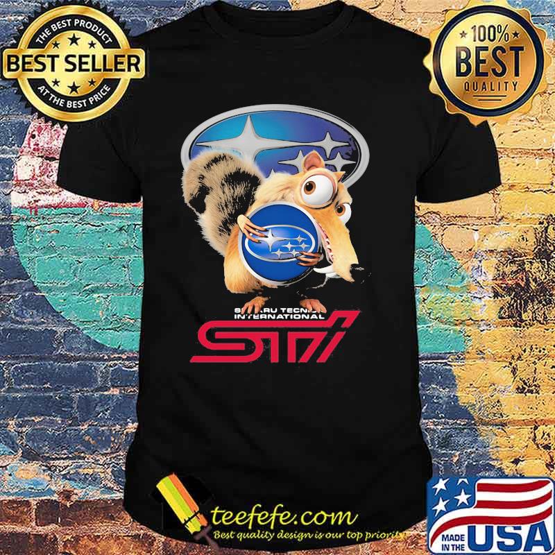 Squirrel W Nuts With Logo Sti International Shirt Squirrel W Nuts With Logo Sti International Shirt