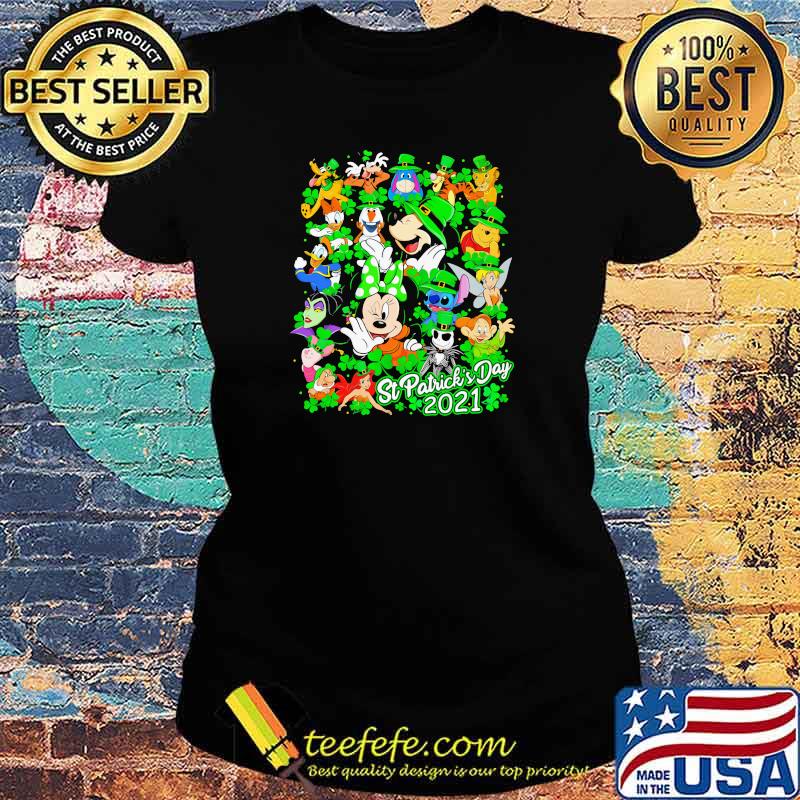 St Patrick Day 2021 Disney Shirt Ladies tee St Patrick Day 2021 Disney Shirt Ladies tee