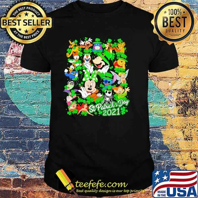 St Patrick Day 2021 Disney Shirt