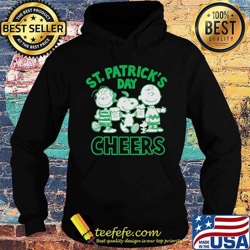 St Patricks Day Cheers Snoopy Charlie Shirt Hoodie St Patricks Day Cheers Snoopy Charlie Shirt Hoodie