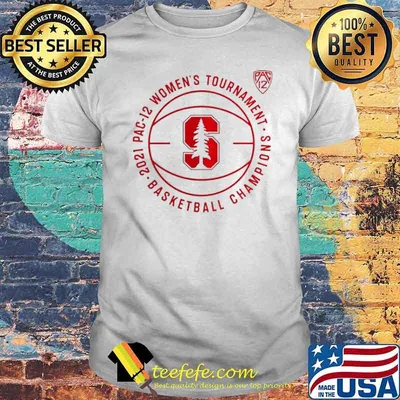 Stanford Cardinal Fanatics Branded 2021 Pac 12 Women’s Basketball Conference Tournament Champions shirt