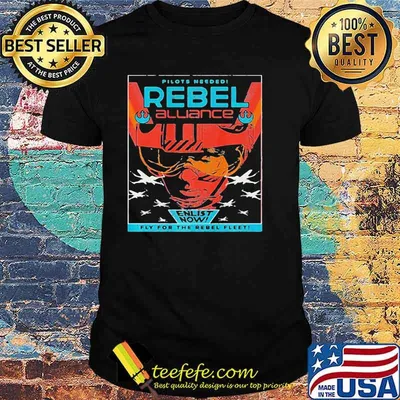 STAR WARS REBEL ALLIANCE PILOTS NEEDED RETRO SHIRT