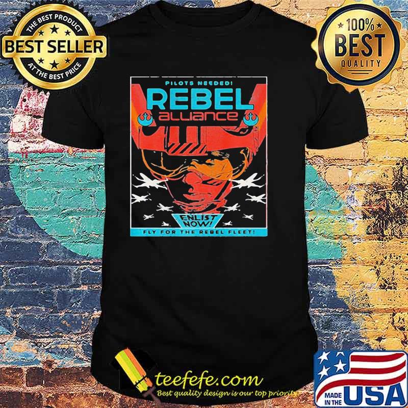 STAR WARS REBEL ALLIANCE PILOTS NEEDED RETRO SHIRT STAR WARS REBEL ALLIANCE PILOTS NEEDED RETRO SHIRT