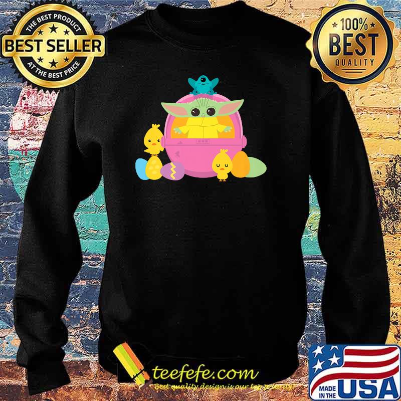 Star Wars The Mandalorian The Child Happy Easte baby yoda Sweater Star Wars The Mandalorian The Child Happy Easte baby yoda Sweater