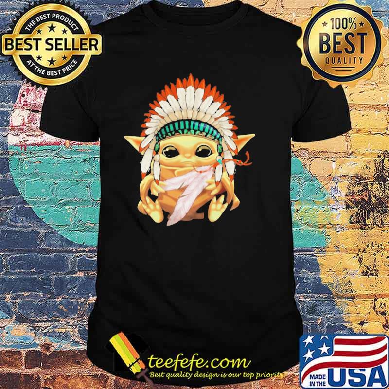 STAR WARS YODA HAT NATIVE AMERICAN BLOOD SHIRT