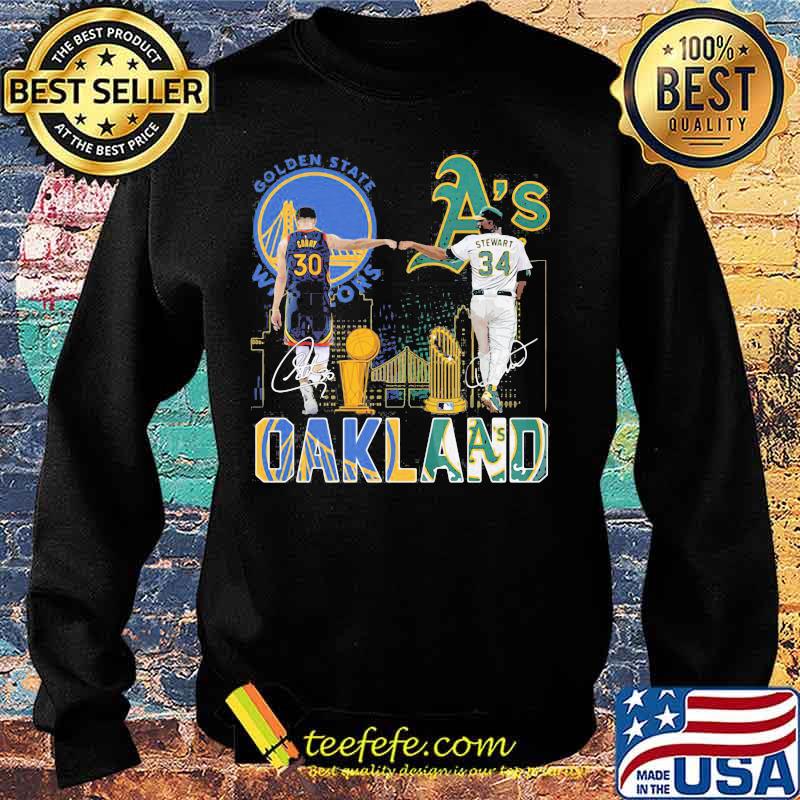 Stephen Curry Golden State Warriors And Dave Stewart Oakland Athletics Oakland Signatures Shirt Sweater Stephen Curry Golden State Warriors And Dave Stewart Oakland Athletics Oakland Signatures Shirt Sweater