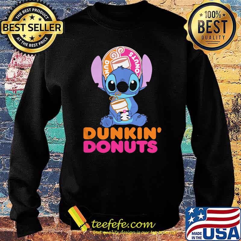 Stitch Drink Dunkin Donuts Shirt Sweater Stitch Drink Dunkin Donuts Shirt Sweater