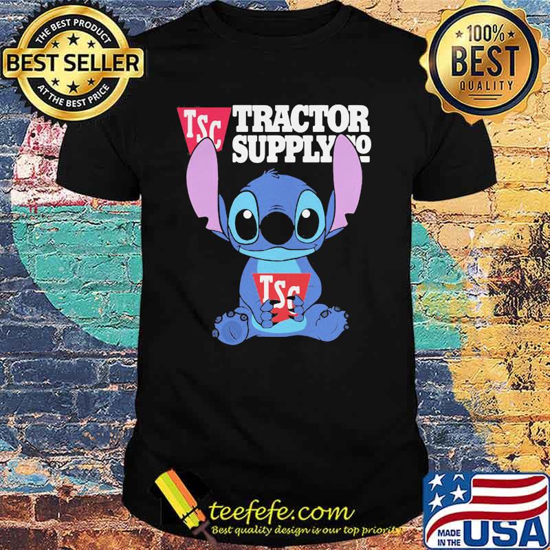 Stitch Hug Tractor Supply Logo Shirt