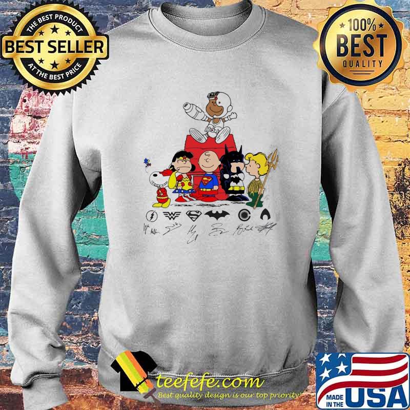 Superhero Snoopy Chairlie Signature Shirt Sweater Superhero Snoopy Chairlie Signature Shirt Sweater