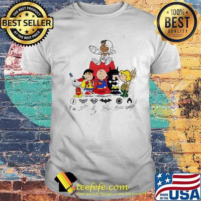 Superhero Snoopy Chairlie Signature Shirt