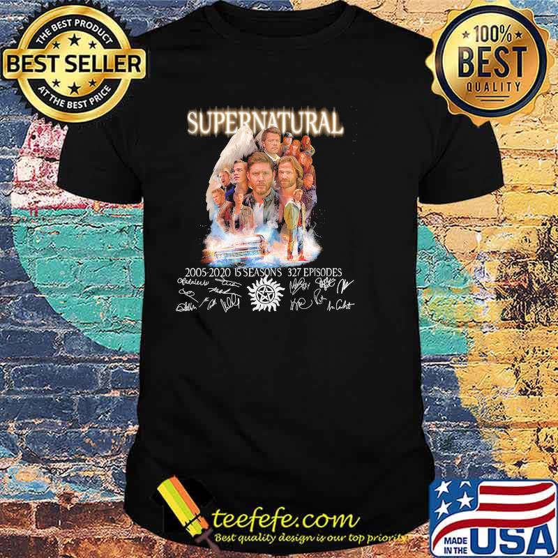 Supernatutal 2005 2020 15 Season Signature Shirt