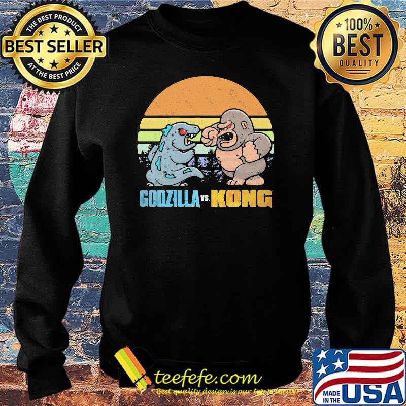 Team Baby Godzilla Vs Kong Vintage Shirt Sweater Team Baby Godzilla Vs Kong Vintage Shirt Sweater