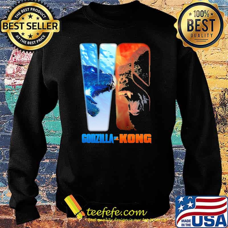 Team Godzilla vs Kong Shirt Sweater Team Godzilla vs Kong Shirt Sweater