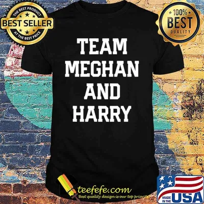 Team meghan and harry markle prince harry shirt