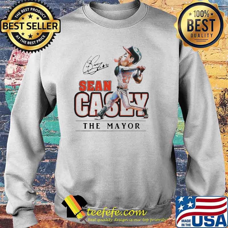 Terrific Sean Casey The Mayor Hall Heroes Baseball Shirt Sweater Terrific Sean Casey The Mayor Hall Heroes Baseball Shirt Sweater