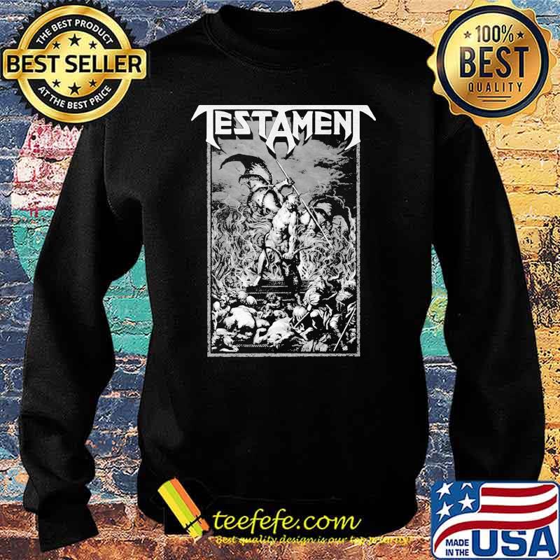 Testament Pitchfork Horns Shirt Sweater Testament Pitchfork Horns Shirt Sweater