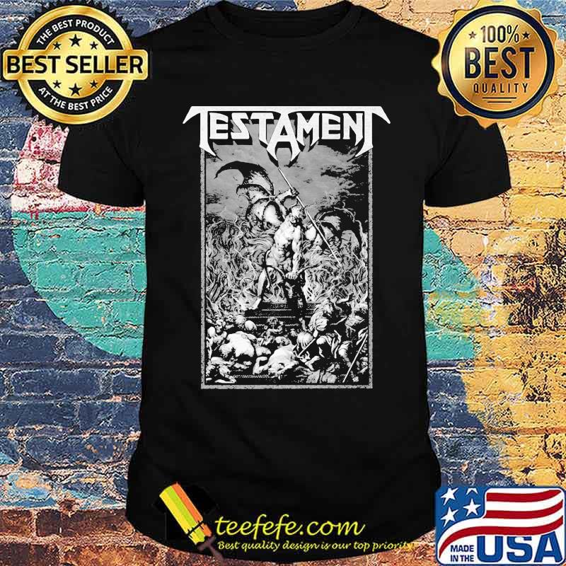 Testament Pitchfork Horns Shirt