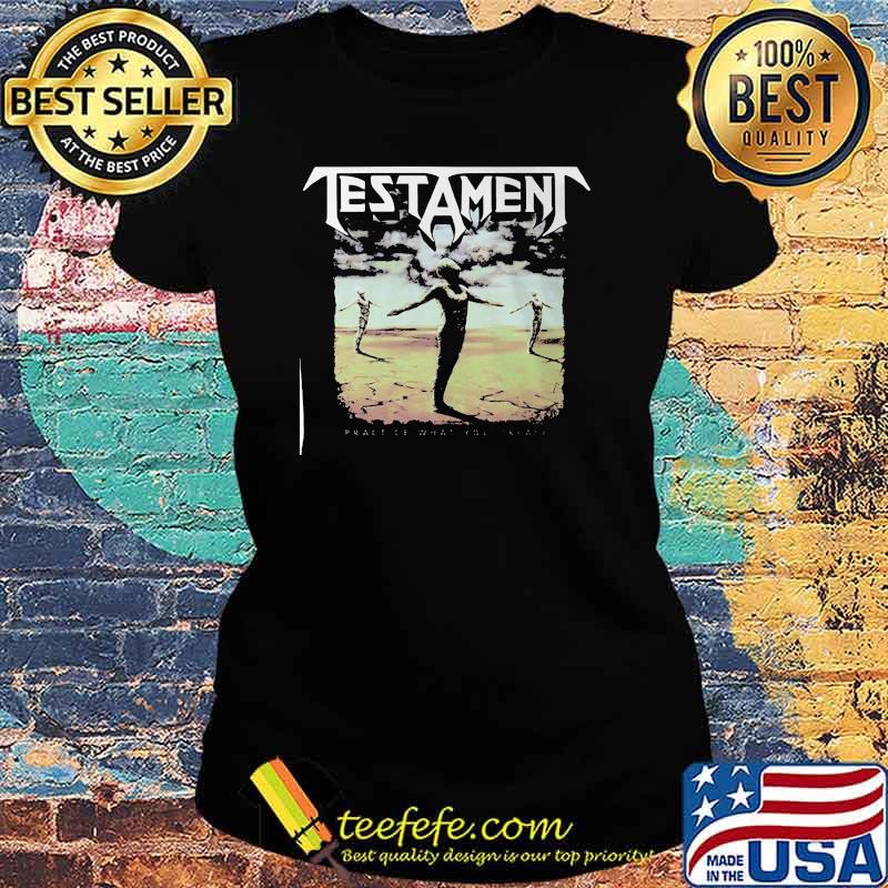 Testament Practice What You Preach Black Shirt Ladies tee Testament Practice What You Preach Black Shirt Ladies tee