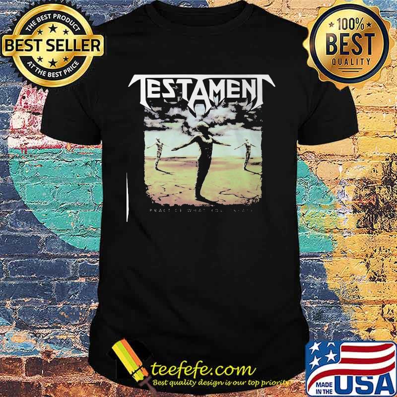Testament Practice What You Preach Black Shirt
