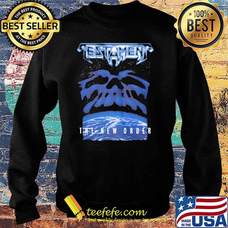 Testament The New Order Black Shirt Sweater Testament The New Order Black Shirt Sweater