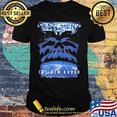 Testament The New Order Black Shirt