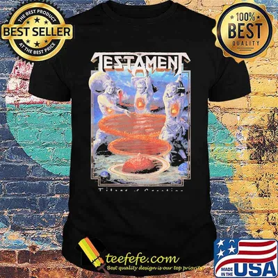 Testament Titans Of Creation Black Shirt