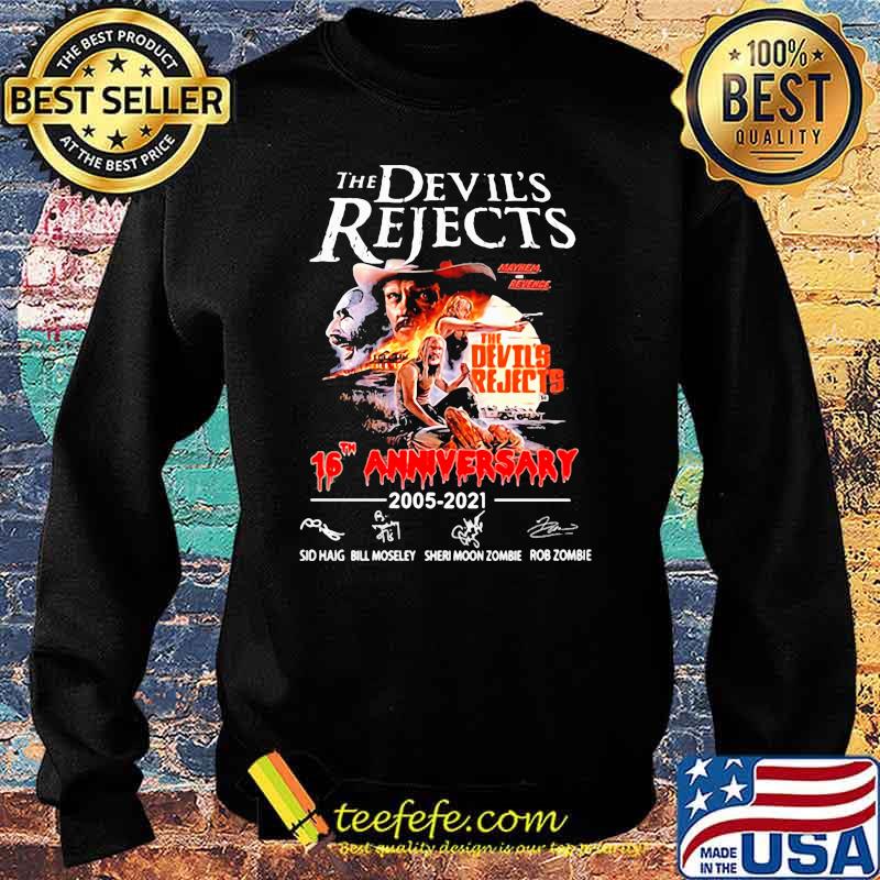 The Devil’s Rejects 16th Anniversary 2005 2021 Sid Haig Bill Moseley Sheri Moon Zombie Rcb Zombie Signature Shirt Sweater The Devil’s Rejects 16th Anniversary 2005 2021 Sid Haig Bill Moseley Sheri Moon Zombie Rcb Zombie Signature Shirt Sweater