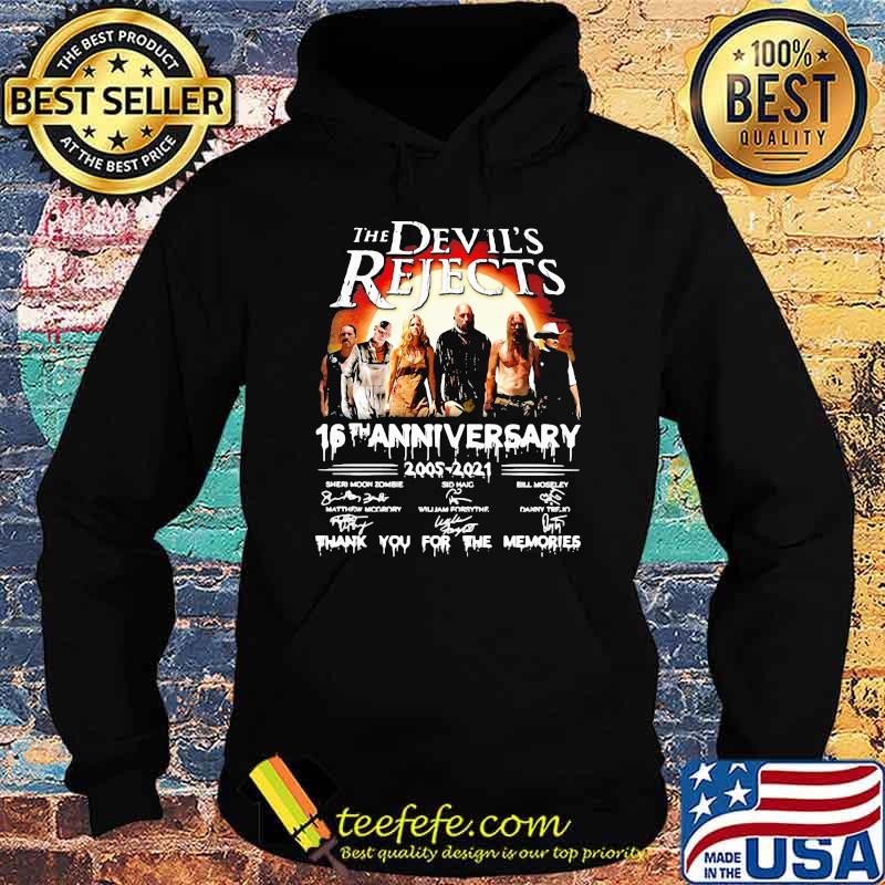 The Devil’s Rejects 16th Anniversary 2005 2021 Thank You For The Memories Signature Shirt Hoodie The Devil’s Rejects 16th Anniversary 2005 2021 Thank You For The Memories Signature Shirt Hoodie