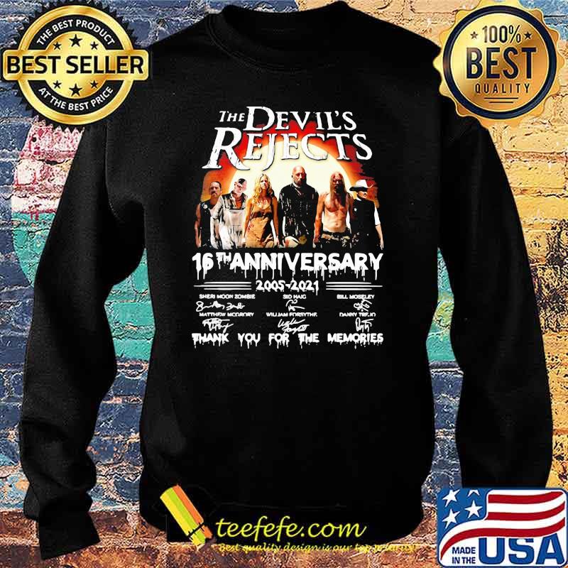 The Devil’s Rejects 16th Anniversary 2005 2021 Thank You For The Memories Signature Shirt Sweater The Devil’s Rejects 16th Anniversary 2005 2021 Thank You For The Memories Signature Shirt Sweater