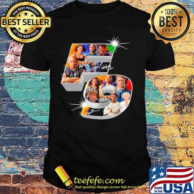 The Fast And Furious F9 Signatures shirt