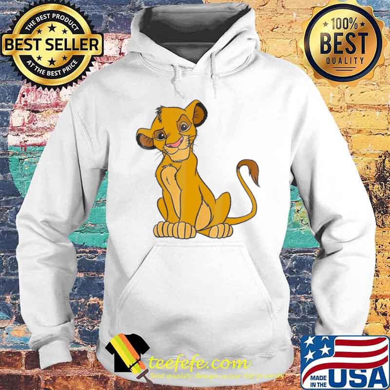 The Lion King Young Simba Sitting Up Shirt Hoodie The Lion King Young Simba Sitting Up Shirt Hoodie