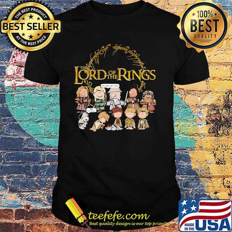 The Lord Of The Rings You Small Not Pass Snoopy Shirt
