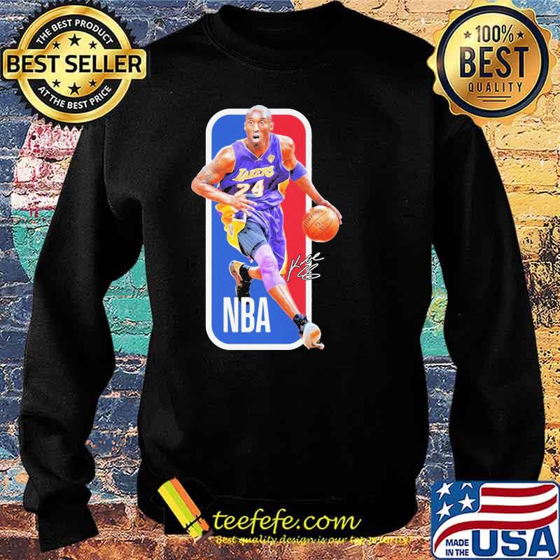 kobe bryant nba logo shirt