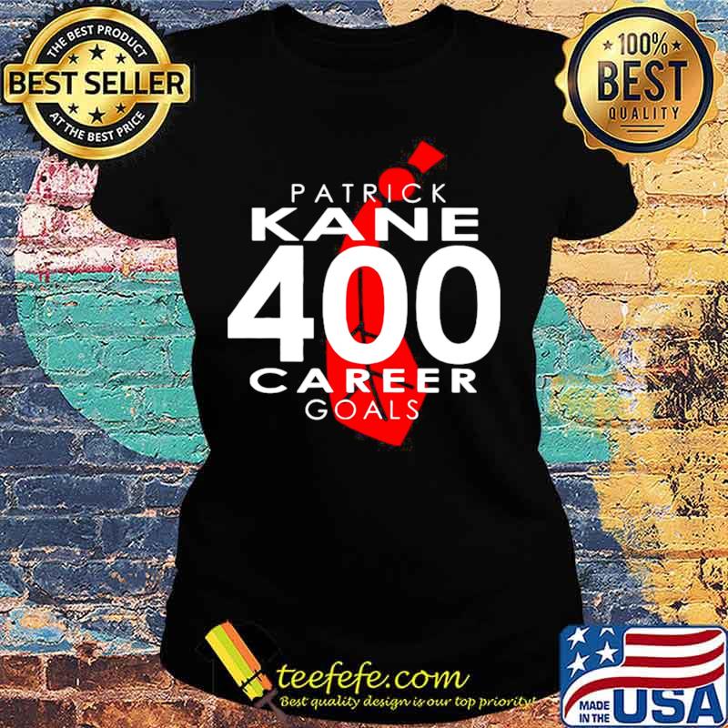 The Patrick Kane 400 Career Goals Ladies tee The Patrick Kane 400 Career Goals Ladies tee