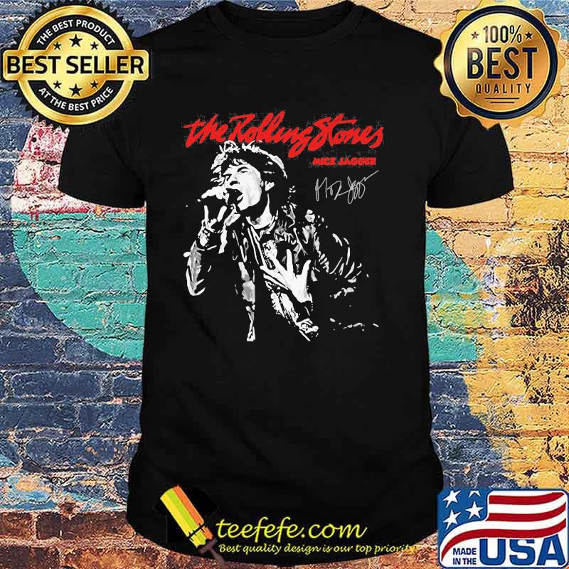 The Rolling Stones Mick Jagger Signature Shirt