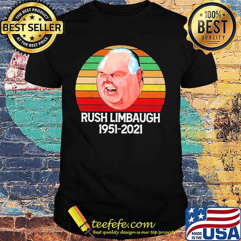 The Rush Limbaugh 1957 2021 vintage shirt
