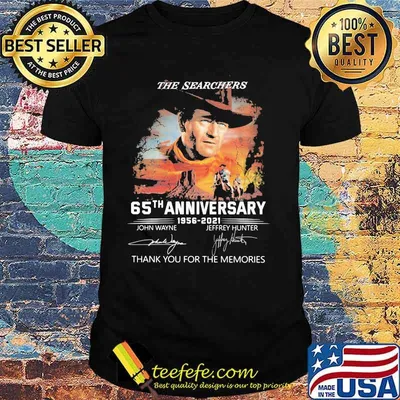 The Searchers 65th Anniversary 1956 2021 Thank You For The Memories Signature Shirt