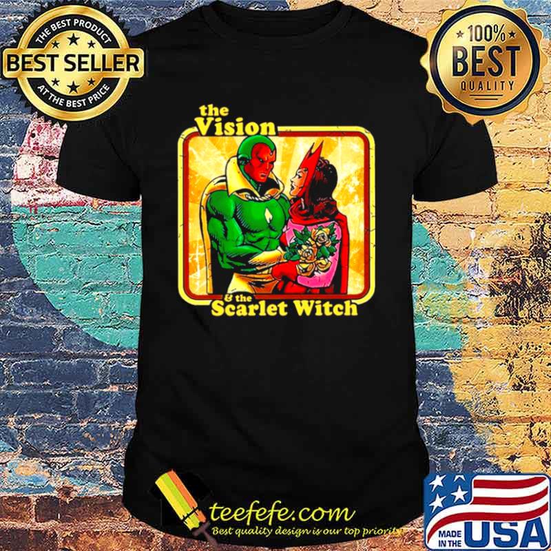 The Vision And The Scarlet Witch Of Wandavision Movie shirt