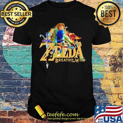The Zelda breath of the wild shirt