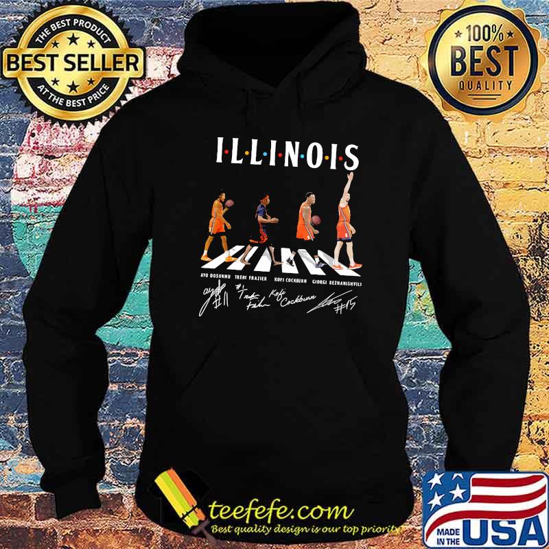 They Abbey Road Illinois Signature Shirt Hoodie They Abbey Road Illinois Signature Shirt Hoodie