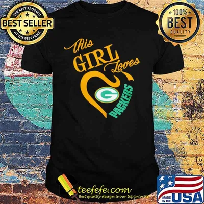 This girl loves Green Bay Packers shirt